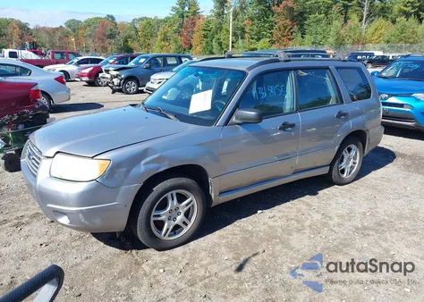 2008 Subaru Forester 2.5X из США, поврежденный, VIN JF1SG63698H704823